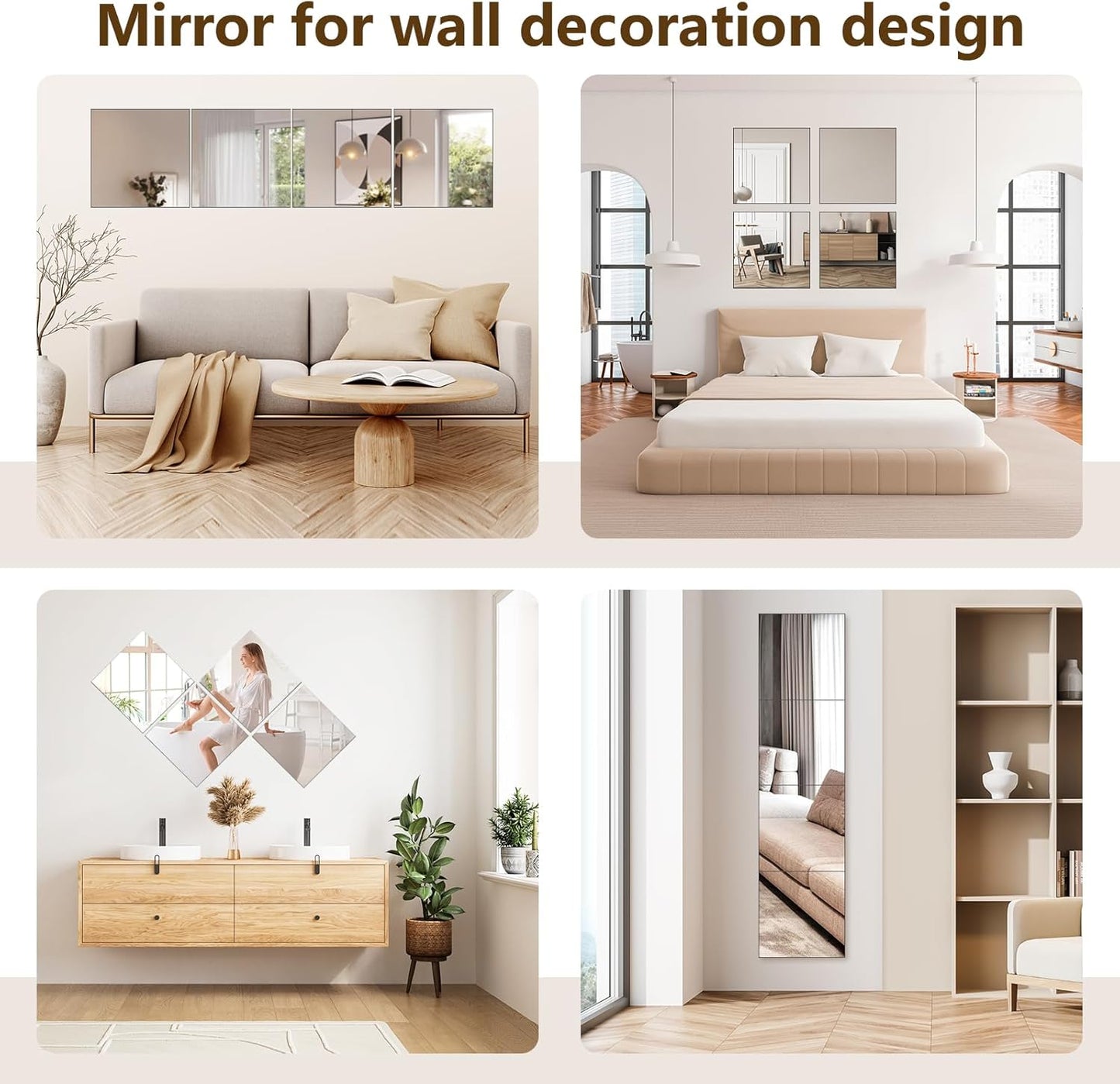 Acrylic Mirror Tiles