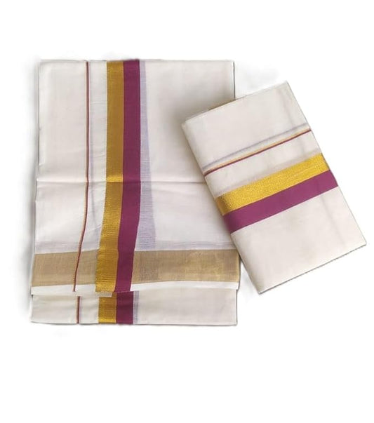 Kerala Kasavu Set Mundu